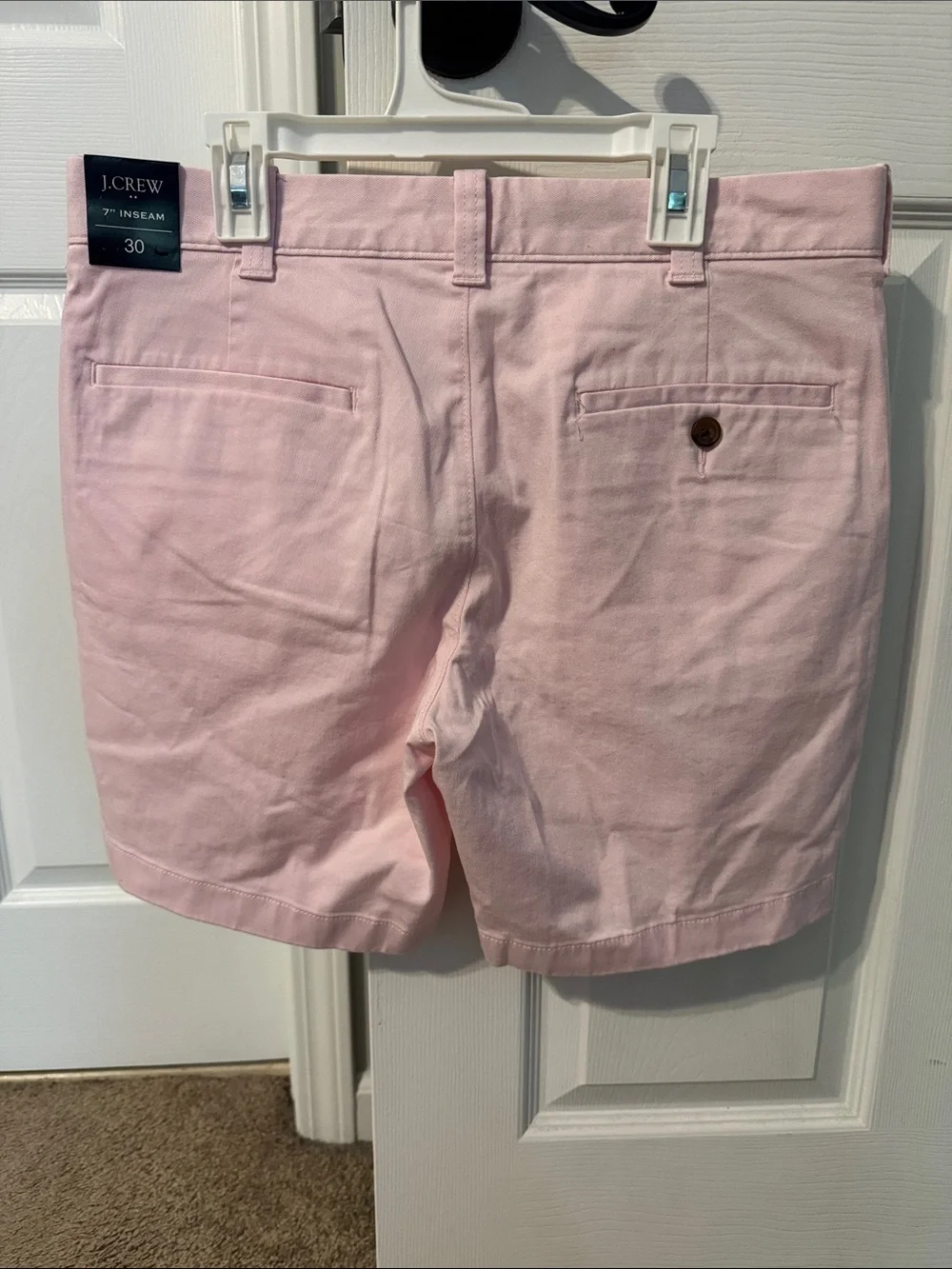 J. Crew Light Pink Chino Shorts